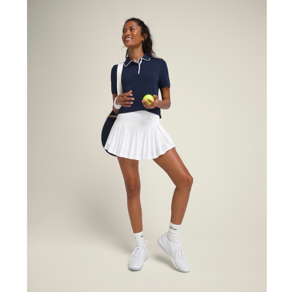 Wilson White Pleated Tennis Skirt